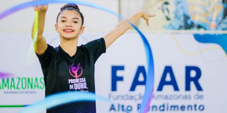 Amazonense é bronze no Campeonato Brasileiro de Ginástica Rítmica em São Caetano (SP)