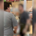 Vídeo: Após dar tapa na ex-mulher em shopping, homem leva soco de desconhecido