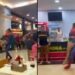 Vídeo: Homem-Aranha de Manaus carrega mulher para separar briga em shopping