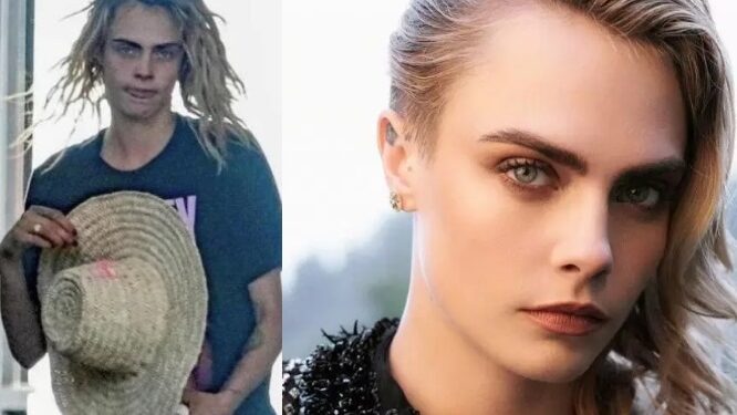 Cara Delevingne: modelo mais bem paga da Europa é fotografada drogada e desorientada