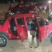 Carro fica crivado de balas após homem ser executado quando saía de festa no Tarumã