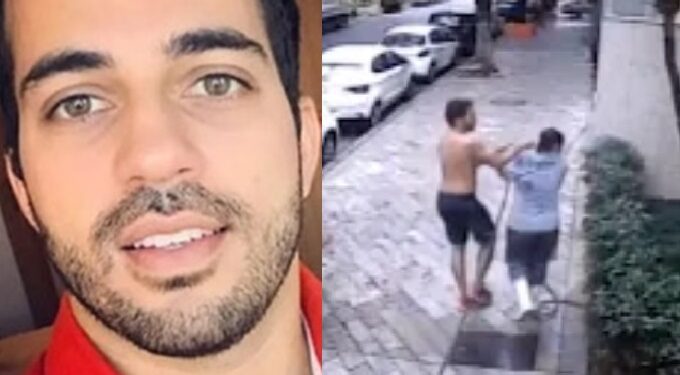 Uma semana após agredir faxineira com mangueira, empresário se cala na polícia