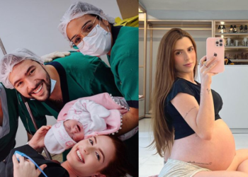 Nasceu! Huma Kimak anuncia nascimento da primeira filha, Maria Clara