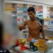 Drogaria em Manaus é assaltada por ladrão que ainda diz ‘obrigado’ após a limpa