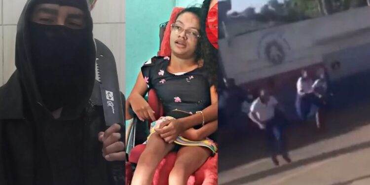 Aluno de 14 anos faz massacre em colégio militar e mata jovem cadeirante esfaqueada: ‘me misturar com eles é nojento’