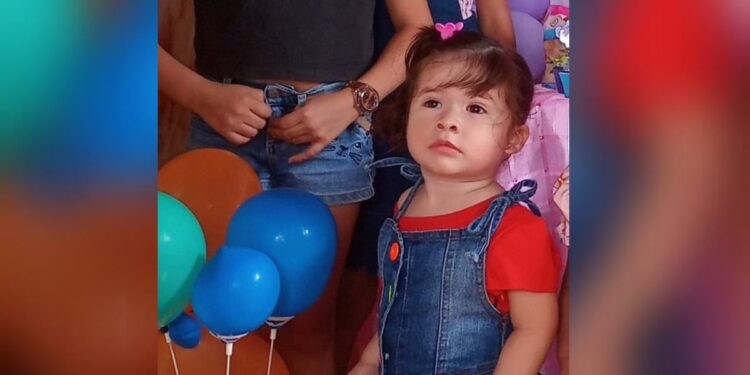IML confirma tiro no pescoço de menina de 2 anos; família pede ajuda para velório e enterro