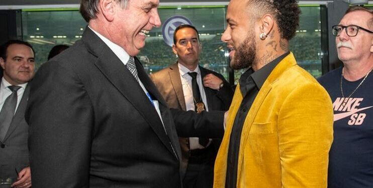 Neymar grava vídeo agradecendo Bolsonaro, mas não declara voto: ‘Visita ilustre’; vídeo