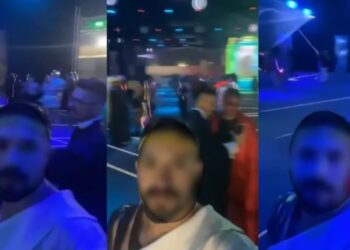 Padre vai à festa ao lado de homem fantasiado de demônio e é proibido de rezar missas