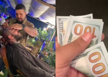 Post Malone dá gorjeta de R$2,6 mil a barbeiro brasileiro: ‘zerei a vida’