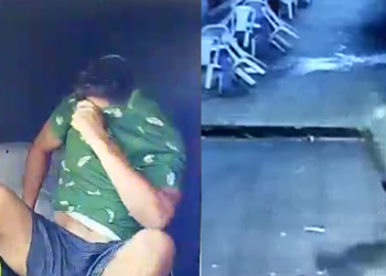 Vídeo: Em Manaus, advogado é preso suspeito de arrastão após deixar CNH cair e ser identificado