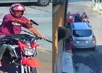 Viu por aí? Ladrão que passou a manhã fazendo arrastão na Cachoeirinha é procurado; vídeo