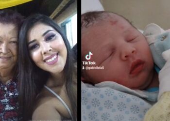Bebê nasce com ‘sinal da cruz’ na testa logo após morte de bisavó que fazia gesto em netos