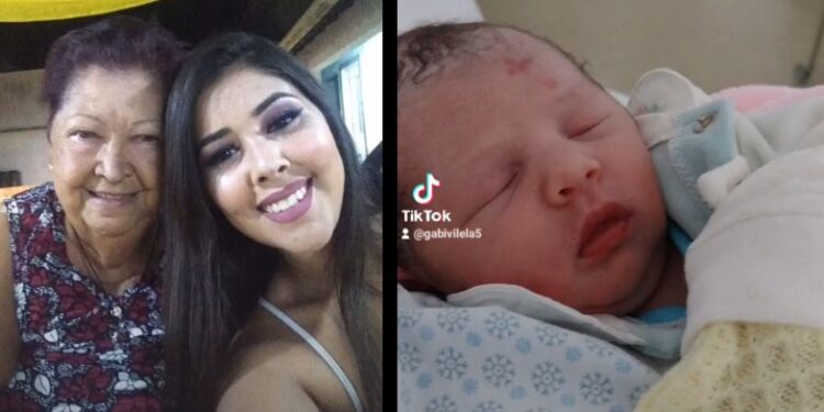 Bebê nasce com ‘sinal da cruz’ na testa logo após morte de bisavó que fazia gesto em netos