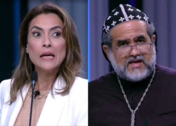 Padre Kelmon vira meme após ser chamado de padre de ‘festa junina’ por candidata Soraya