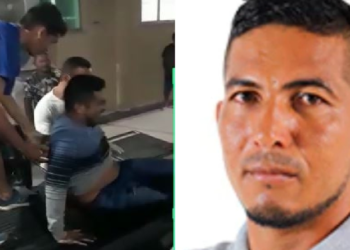 Vídeo: Vereador é baleado por pistoleiros dentro de lanchonete em Itacoatiara