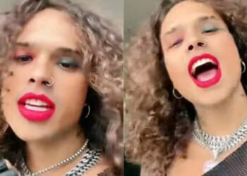 Vitão surge maquiado e de batom, é criticado e rebate: ‘Moda é arte’