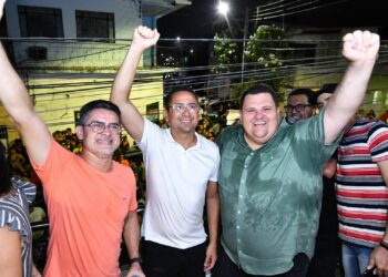Presidente estadual do Avante, prefeito David Almeida comemora eleição de quatro candidatos para a Aleam