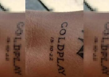Fã tatua data de show do Coldplay em São Paulo e banda cancela turnê