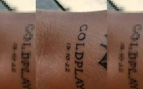 Fã tatua data de show do Coldplay em São Paulo e banda cancela turnê