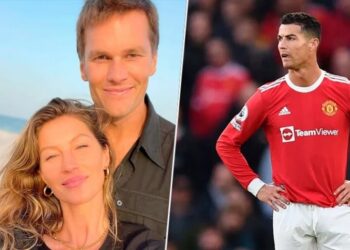 Cristiano Ronaldo foi pivô de separação entre Gisele Bündchen e Tom Brady, afirmam sites internacionais