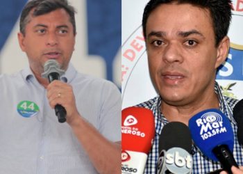 Wilson Lima pede empenho a governador do Pará nas investigações da morte de delegado