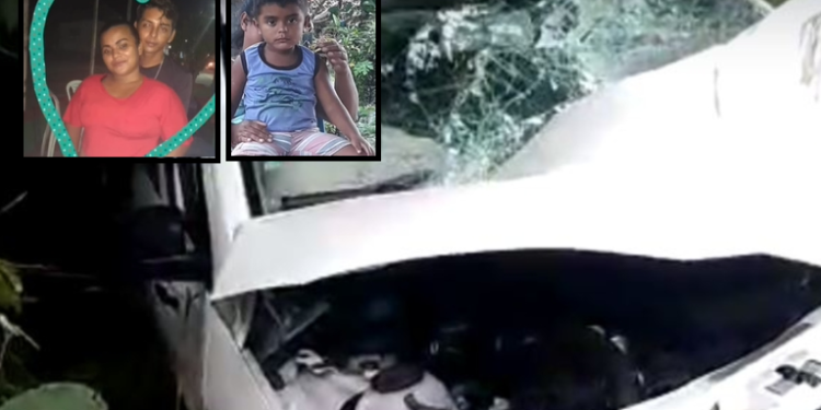 Vídeo: Menino de 4 anos morre com toda a família após carro invadir a contramão na AM-010