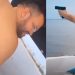 Blindada e playboy gravam vídeo dando tiro na orla da Ponta Negra; assista
