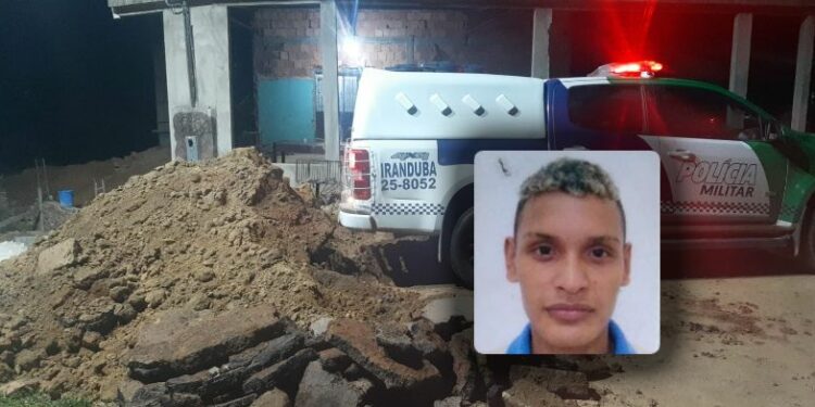 Jovem é morto a tiros em Iranduba enquanto ajudava a construir uma casa