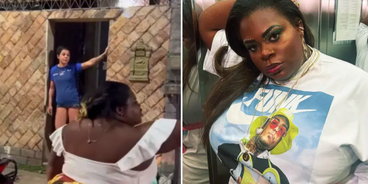 Jojo Todynho vai à casa de mulher que a xingou na internet: ‘Tu não é a brabona? Sustenta tuas gracinhas’