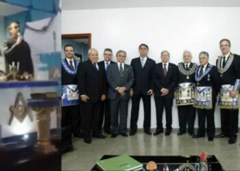 Vídeo de Bolsonaro na maçonaria viraliza nas redes e evangélicos se revoltam: ‘Traidor’