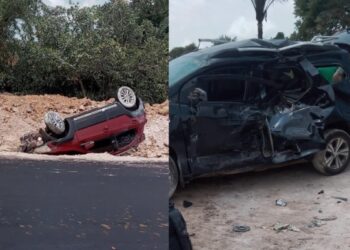 Mulher morre após choque de veículos na estrada Manaus-Itacoatiara