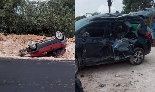Mulher morre após choque de veículos na estrada Manaus-Itacoatiara