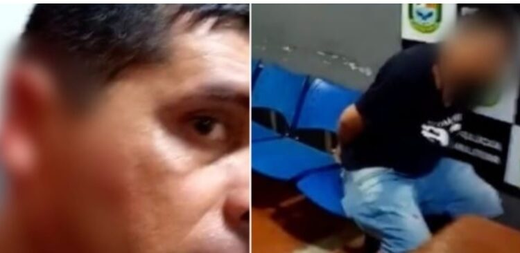 Vídeo: preso enlouquece e arranca pedaço da orelha de policial no interior do Amazonas