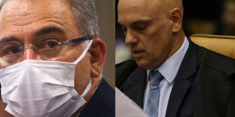 Tensão: Moraes proíbe pronunciamento de Queiroga sobre vacinação