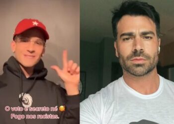 Ex-BBB Rodrigão critica João Guilherme por pintar as unhas de rosa e ator rebate: ‘eleitor de Bolsonaro é preconceituoso’