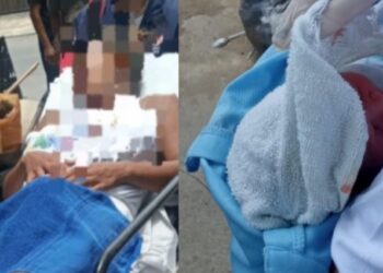 Moradora de rua dá à luz a um menino na avenida Torquato Tapajós