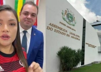 Roberto Cidade recebe apoio de Joana D’arc em disputa pela presidência da Aleam