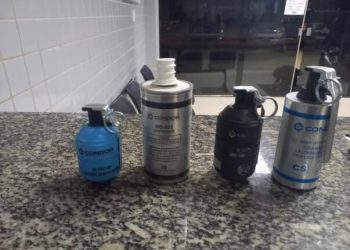 Empresário amazonense não aceita fim da relação e joga granadas na casa da ex-namorada