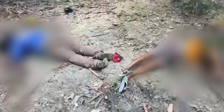 Vídeo: Dupla é levada para mato por grupo criminoso e executado a tiros em Manaus