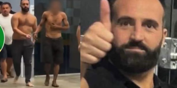 Doeu no bolso: Homem que apertou a bunda de amiga de Joana Darc paga fiança de R$ 12 mil