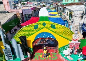 Com apoio da Prefeitura de Manaus, ruas decoradas terão a maior Copa de todos os tempos