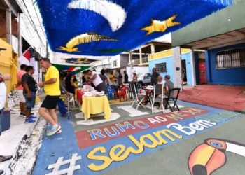 Rua da Copa em Manaus é destaque em página com 4,4 milhões de seguidores no Instagram