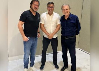 Presidente e vice do União Brasil vem ao Amazonas para parabenizar governador Wilson Lima pela reeleição