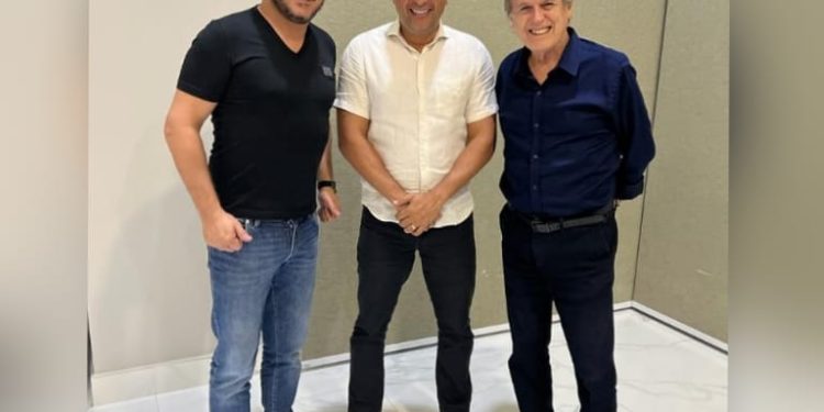 Presidente e vice do União Brasil vem ao Amazonas para parabenizar governador Wilson Lima pela reeleição