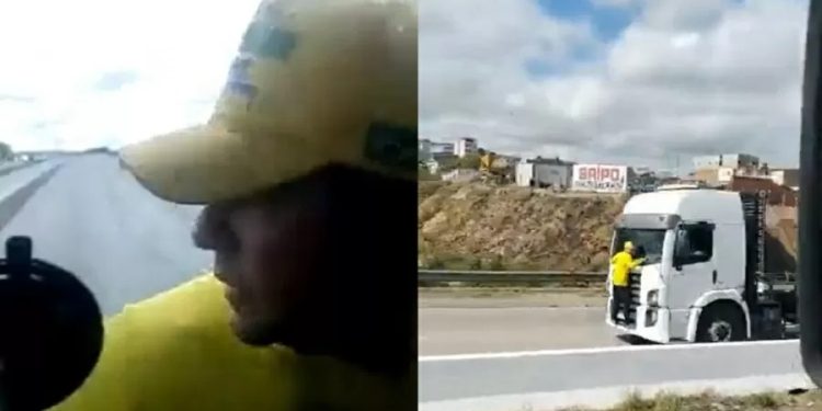 Patriota do caminhão reclama após virar piada nacional: ‘fui muito exposto’