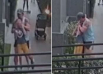 Padrasto é filmado dando tapas e enforcando enteado de 7 anos e pai denuncia