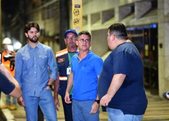 ’Asfalta Manaus’ chega ao Centro com trabalhos noturnos