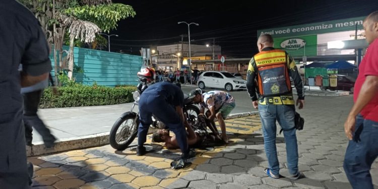 Vídeo: Com as ‘tripas’ para fora’, homem chega ao hospital após se dar mal em assalto