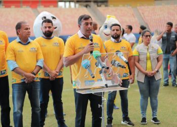 Wilson Lima lança ‘Copa na Arena’ e anuncia estratégia para estimular a vacinação contra a Covid-19