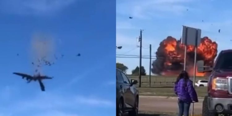 Vídeo: Aviões colidem e explodem durante show aéreo; seis pessoas morreram